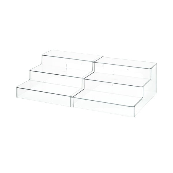 Prozorno stojalo iDesign The Home Edit, 26 x 29,2 cm-image-2