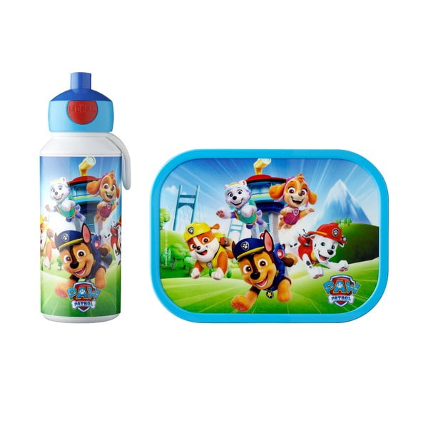 Otroška posoda za malico s steklenico za vodo Paw patrol pups – Mepal