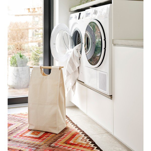 Svetlo siv stenski koš za perilo Laundry Box – ReCollector-image-2