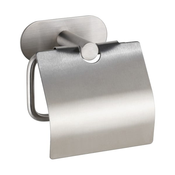 Držalo za toaletni papir iz nerjavečega jekla brez vrtanja Wenko Turbo-Loc® Orea Cover
