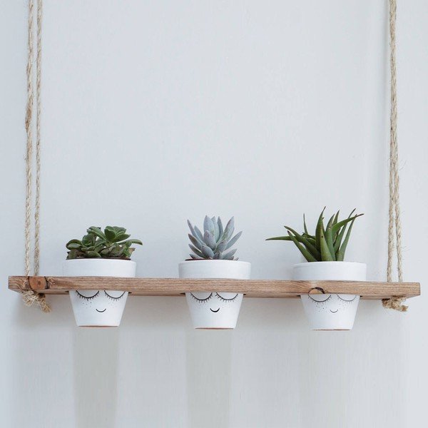 Leseno stojalo za cvetlične lonce (višina 80 cm) Gar – Kalune Design-image-2