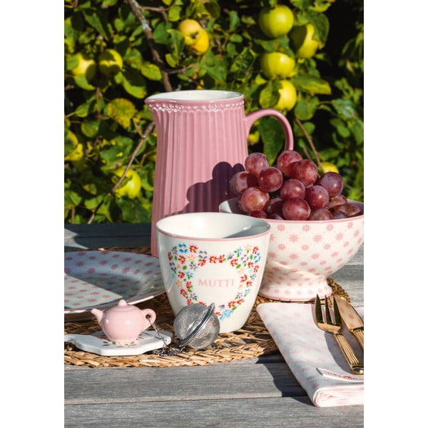 Roza porcelanasta jušna skleda Green Gate Laurie, ø 15 cm-image-1