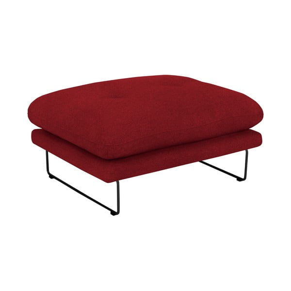 Rdeč otoman Windsor & Co Sofas Comet-image-1