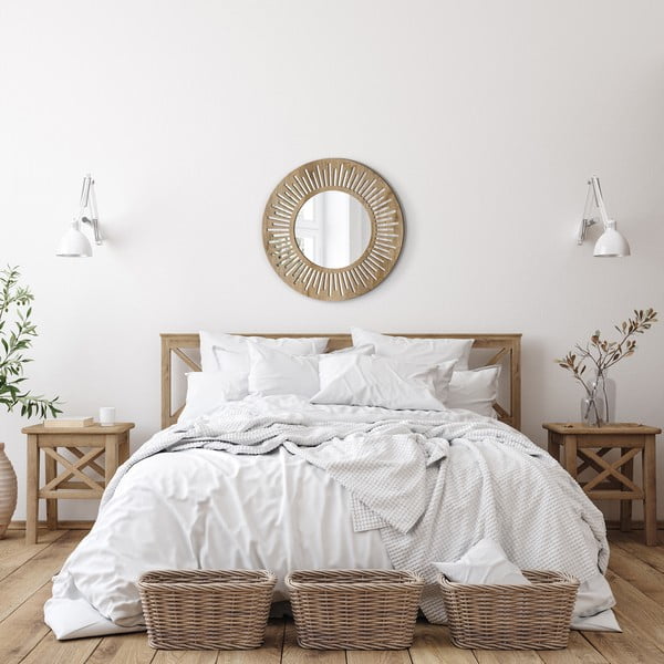 Stensko ogledalo ø 50 cm Julie - Styler-image-1