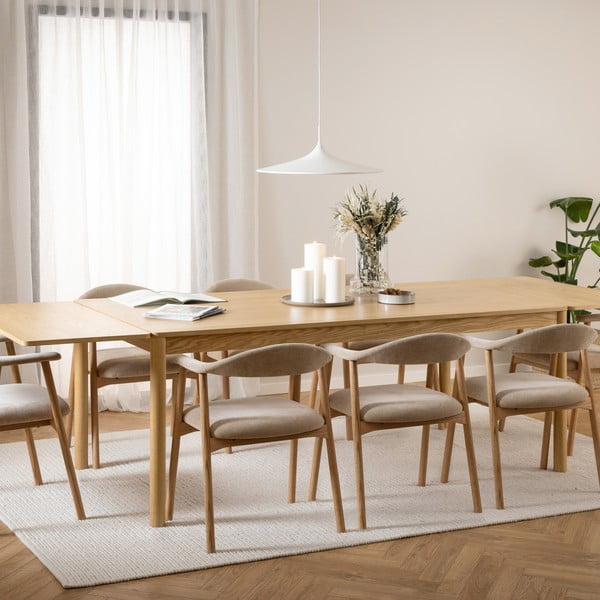 Bež/v naravni barvi jedilni stol Addi – Actona-image-1