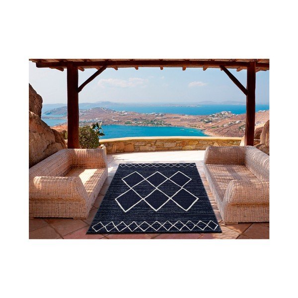 Temno modra zunanja preproga Universal Elba, 80 x 150 cm-image-2