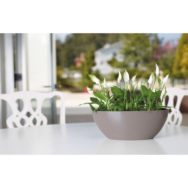 Cvetlično korito iz reciklirane plastike 35 cm Bahia – Artevasi-image-2