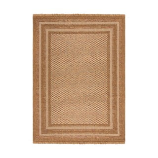 Notranja in zunanja preproga v naravni barvi 200x290 cm Layla Border – Flair Rugs
