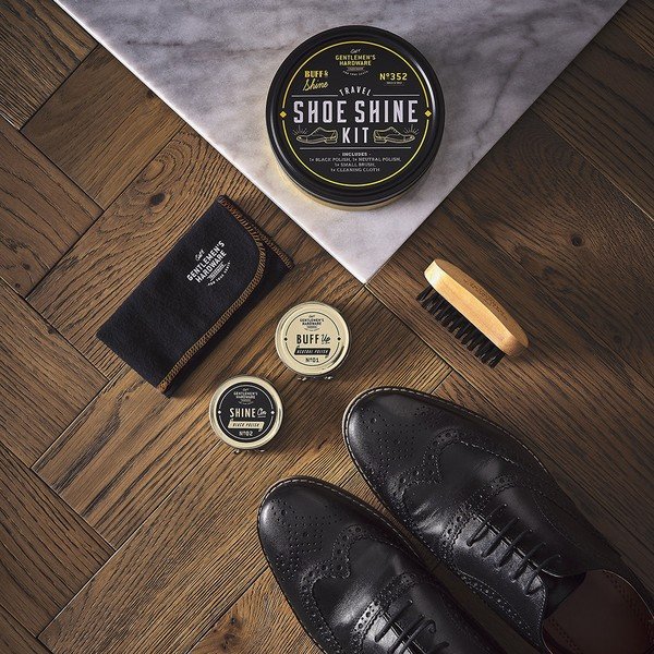 Potovalni set za čiščenje čevljev Gentlemen´s Hardware-image-1