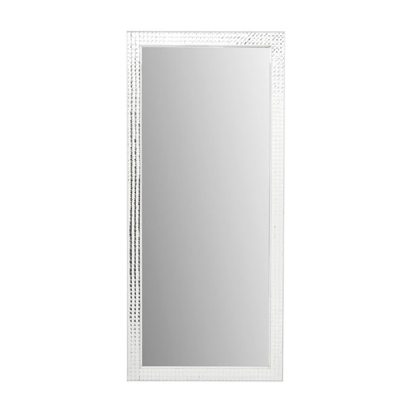 Stensko ogledalo Kare Design Crystals Chrome, 180 x 80 cm
