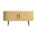 TV omarica v hrastovem dekorju 120x56 cm Nola – Unique Furniture