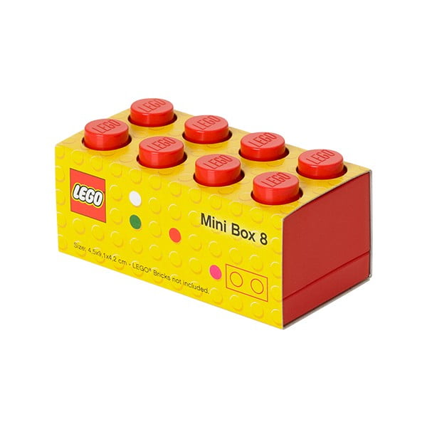 Rdeča škatla za shranjevanje LEGO® Mini Box-image-1