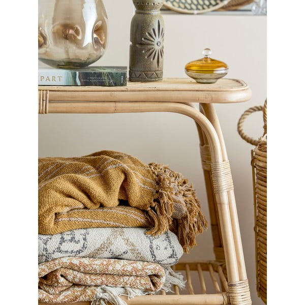 Rjava lončena ročno izdelana vaza (višina 21 cm) Gerde – Bloomingville-image-3