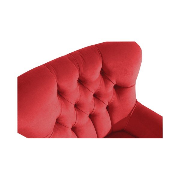 Rdeč fotelj Max Winzer Brandon Suede-image-1
