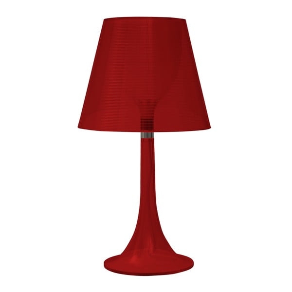 Rdeča namizna svetilka Mauro Ferretti Tavolos