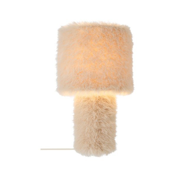 Kremno bela tekstilna namizna svetilka (višina 46 cm) Fay – Ellos Home-image-3