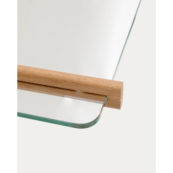Steklen sistem modularnih polic v naravni barvi 90x202x30,5 cm Sitra – Kave Home-image-4