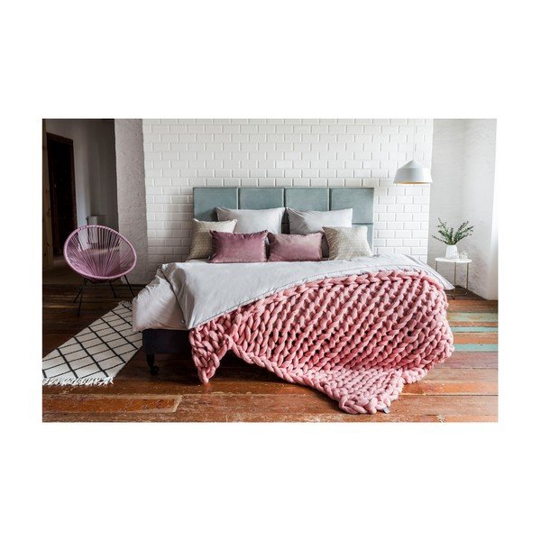 Svetlo siva prevleka za odejo za zakonsko posteljo/podaljšana iz egiptovskega bombaža 200x220 cm Perla – WeLoveBeds-image-4