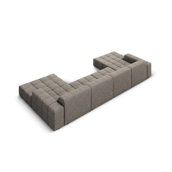 Temno siva kotna sedežna garnitura (v obliki črke "U") Chicago – Cosmopolitan Design-image-4