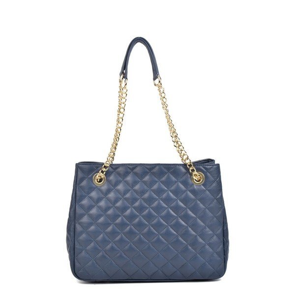 Modra usnjena torbica Isabella Rhea Magnum Blue Jeans-image-2