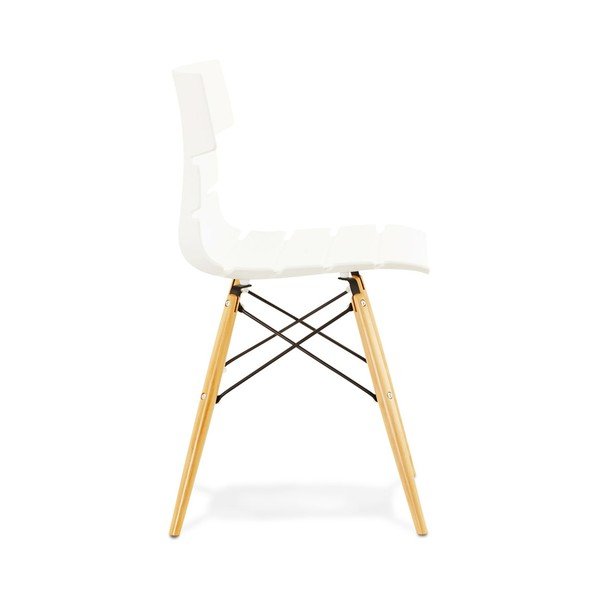 Komplet 4 belih jedilnih stolov Kokoon Design Strata-image-2
