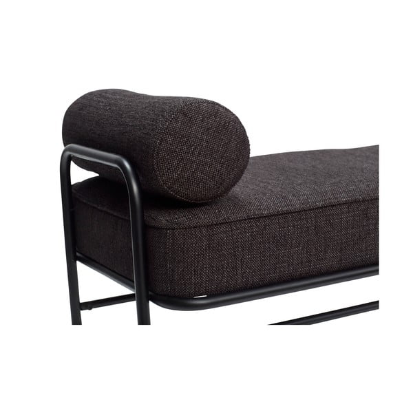 Rjav ležalnik z blazino Hübsch Pipe-image-4