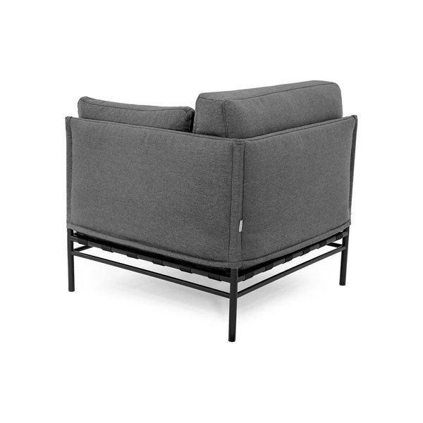 Temno siv modul vrtne sedežne garniture (s kotom po izbiri) Dandy – Sit Sit-image-4