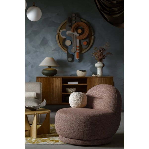 Rdeč fotelj Ovo – Miuform-image-1