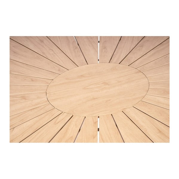 Komplet 4 belih jedilnih stolov Jaanna in mize Marienlist v naravni barvi - Bonami Essentials-image-3