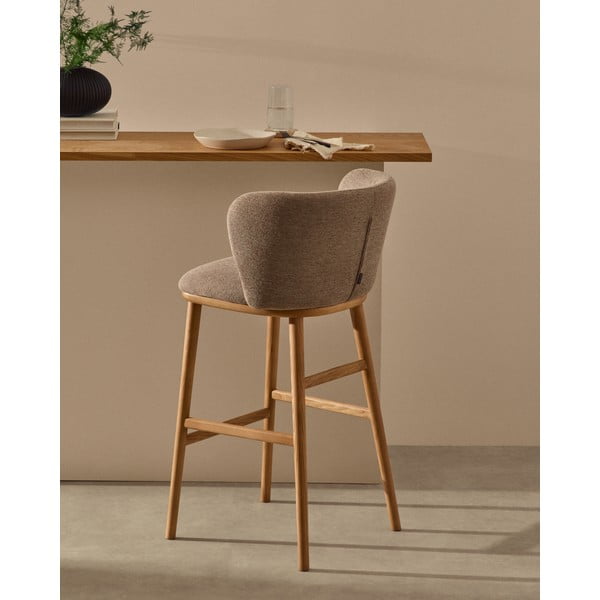 Svetlo rjav barski stol (višina sedeža 75,5 cm) Ciselia – Kave Home-image-1