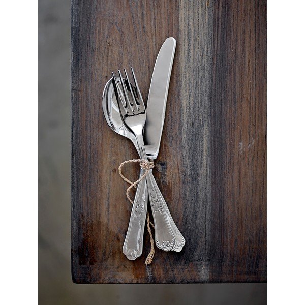 Pribor 16 ks iz nerjavečega jekla v srebrni barvi Tilly – Bloomingville-image-3