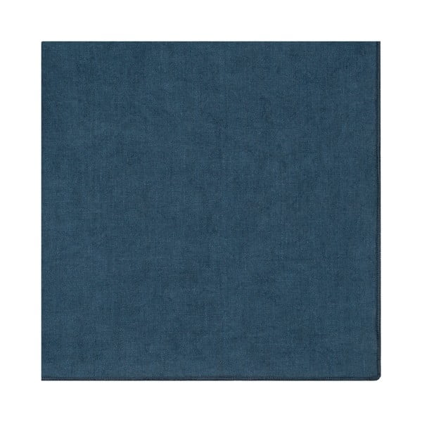 Modri laneni prtiček Blomus Lineo, 42 x 42 cm