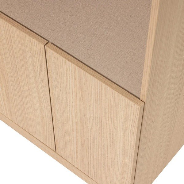 Modularna omara v naravni barvi 54x215 cm Build – WOOOD-image-4