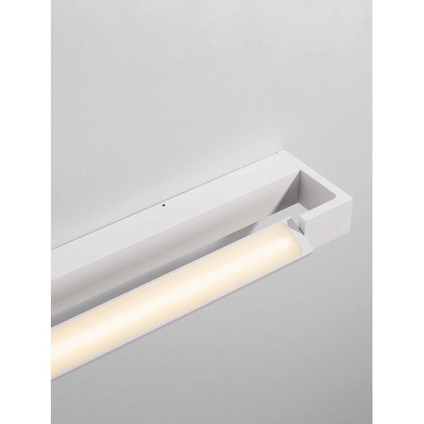 Mat bela aluminijasta LED stenska svetilka Arga – Nova Luce-image-2