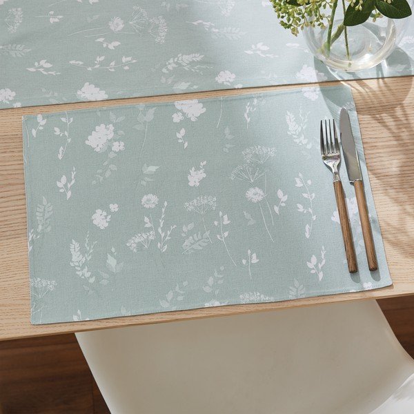Tekstilni pogrinjek 2 kos 46x30 cm Meadowsweet Floral - Catherine Lansfield-image-1