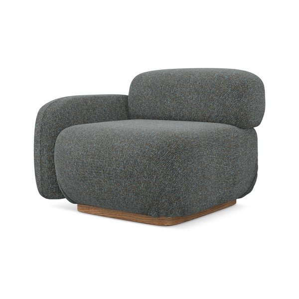 Siv modul za sedežno garnituro (levi kot) Ailani – Makamii-image-1