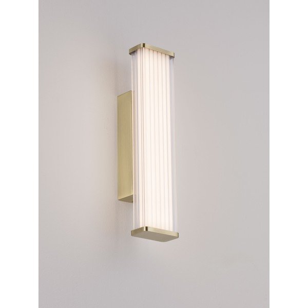 Kovinska LED stenska svetilka v mat zlati barvi Misty – Nova Luce-image-2
