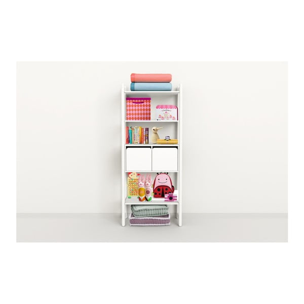 Bela otroška omarica Flexa Shelfie, višina 189,2 cm-image-1