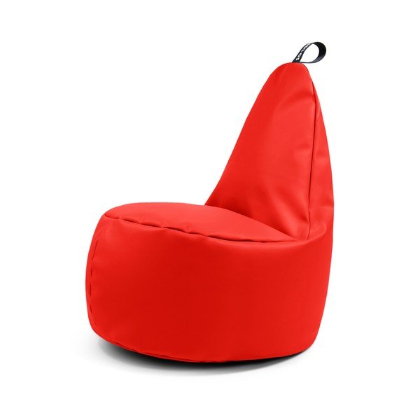 Rdeča vreča za sedenje iz umetnega usnja Lull XL – So Soft?