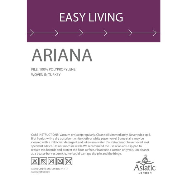 Bež preproga Asiatic Carpets Vanilla, 120 x 170 cm-image-2