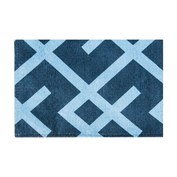 Zelo trpežna kuhinjska preproga Webtappeti Labyrinth Blue, 60 x 220 cm-image-4