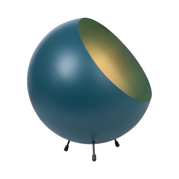 Namizna svetilka v mat modro-zeleni barvi Leitmotiv Bell