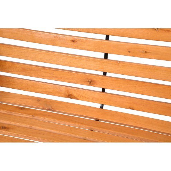 Lesena vrtna klop z jekleno konstrukcijo Garden Pleasure Bellevue-image-2