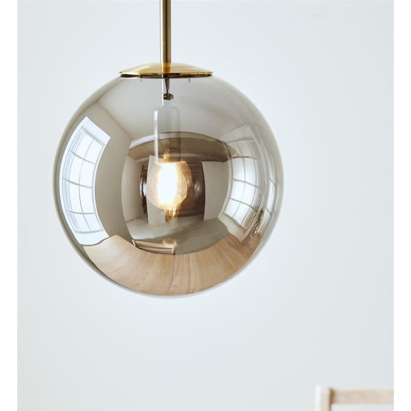 Steklena stropna svetilka Markslöjd Dione, ø 25 cm-image-1