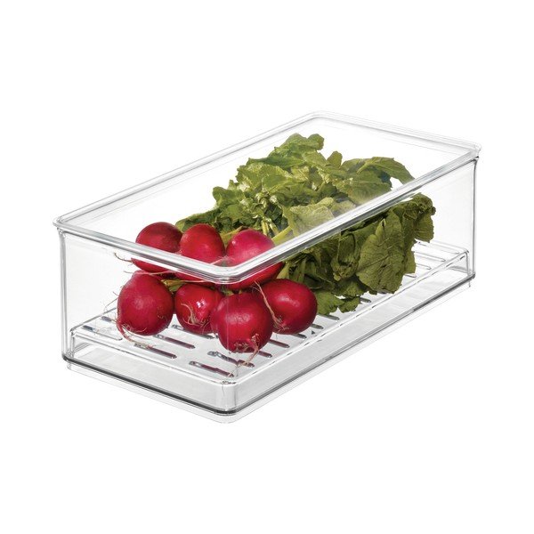 Prozorna škatla za shranjevanje iDesign The Home Edit, 31,1 x 15,9 cm-image-4