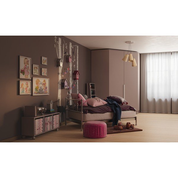 Kremno bela viseča svetilka ø 46 cm Kasel – GTV-image-2