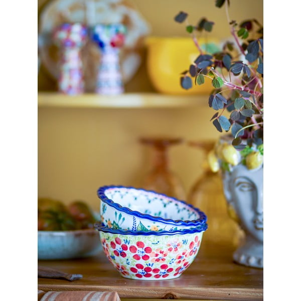 Skledice v kompletu za serviranje 2 ks iz kamenine 380 ml Florist – Bloomingville-image-3