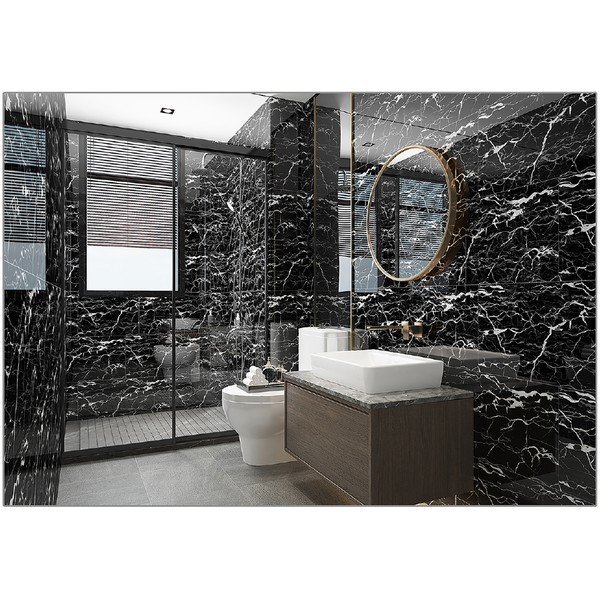 Stenske samolepilne panelne plošče v kompletu 6 ks 60x30 cm Nero Marquina – SP TREND-image-3