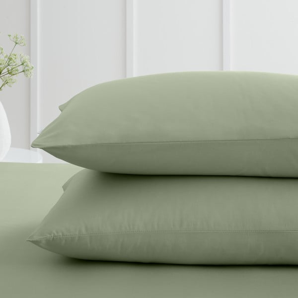 Prevleke za vzglavnik iz bombažnega perkala v kompletu 2 ks 50x75 cm Cotton Percale – Bianca-image-1