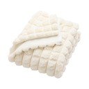 Kremno bela odeja iz mikropliša/iz umetnega krzna 220x240 cm Igloo – douceur d'intérieur